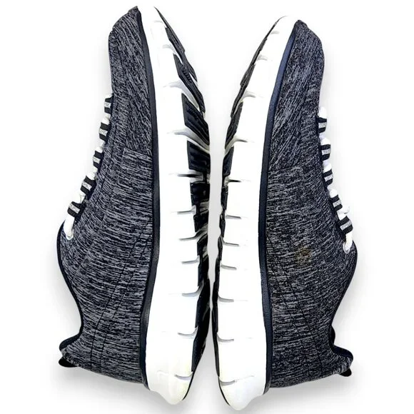 Sketchers-Women's SIZE 6- Memory Foam Elite Sneakers-Flex Elite-Black White - Picture 12 of 15